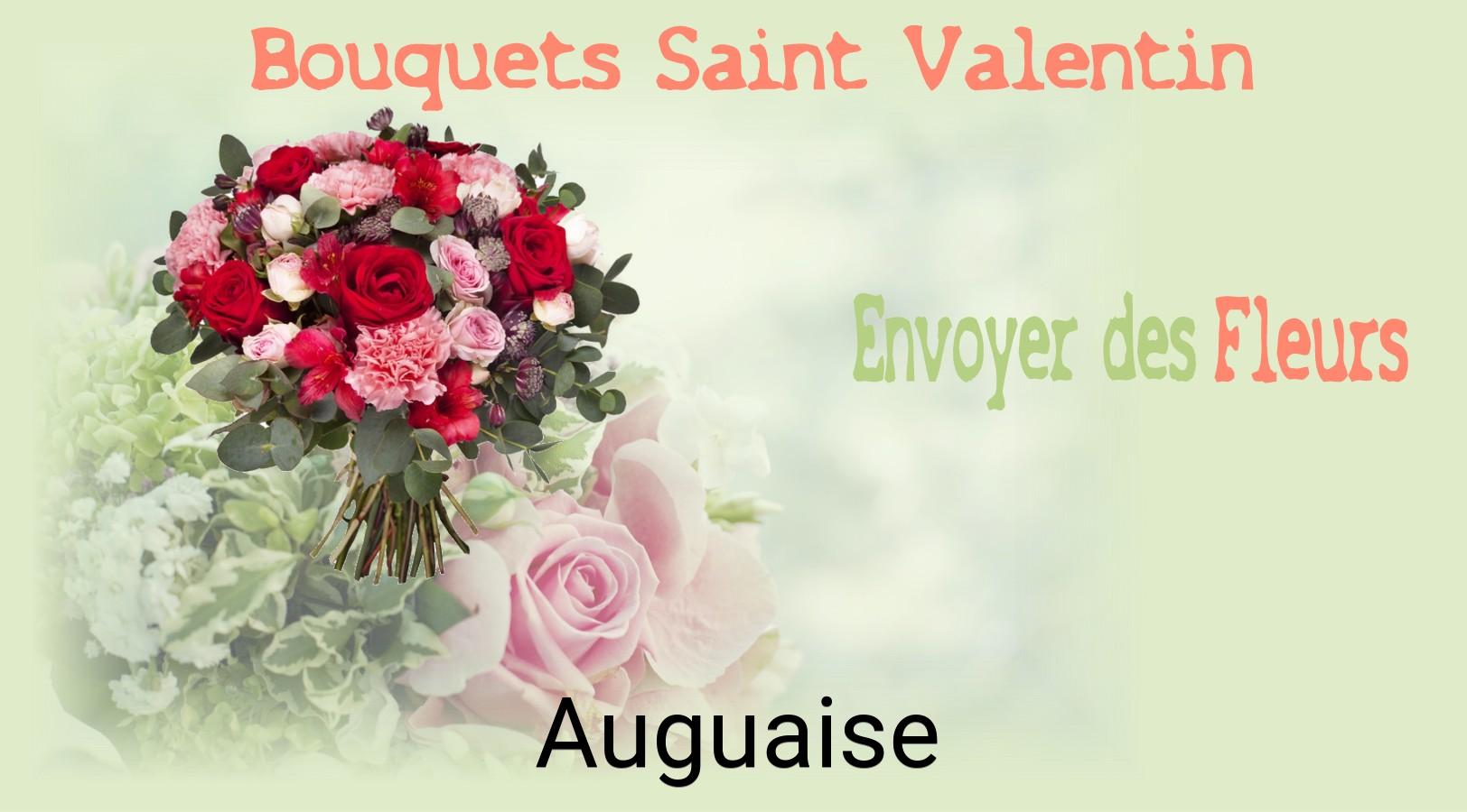 Roses de Saint-Valentin livrées à Auguaise